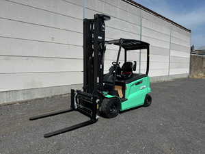 TRANSPORT HEFTRUCKS ELEKTRISCHE 3.5 TON HEFTRUCK VAN MITSUBISHI ELEKTRISCHE HEFTRUCK MET 3500 KG HEFVERMOGEN EN TRIPLEXMAST TE KOOP BIJ FORX DE BESTE HEFTRUCKDEALER HEFTRUCK TE KOOP CHARIOTS A VENDRE FORKLIFTS FOR SALE VERKOOP HEFTRUCKS VERHUUR HEFTRUCKS TRANSPORT HEFTRUCKS SERVICE VAN ALLE MERKEN MITSUBISHI CATERPILLAR NISSAN TOYOTA UNICARRIERS LINDE BESTE HEFTRUCKDEALER IN VLAANDEREN BELGIE ZEEBRUGGE BRUGGE TORHOUT ZEDELGEM ROESELARE MEULEBEKE WAREGEM VOOR ALLE MERKEN HEFTRUCKS VAN HOGE KWALITEIT @FORX 